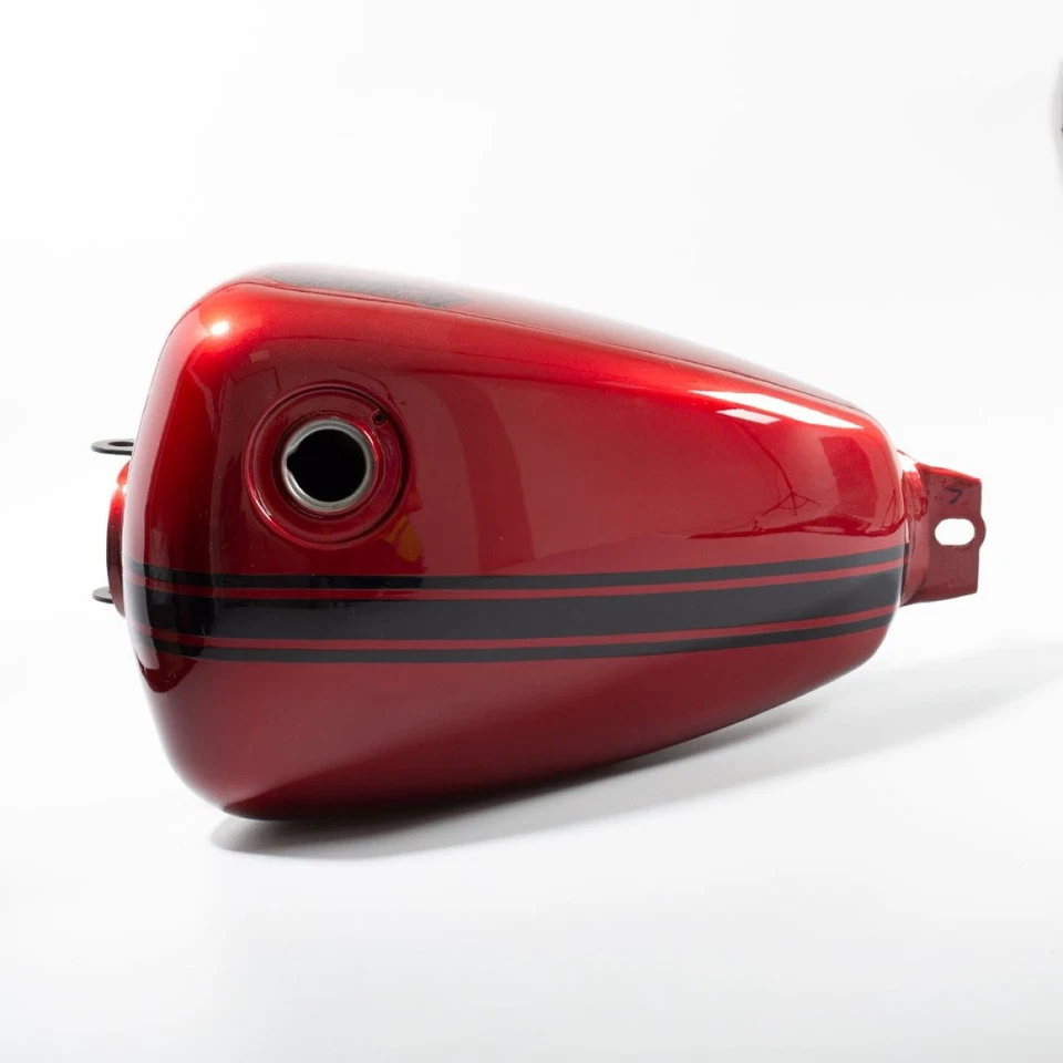 Fuel Tank Furnace Red for ZS125-79-E4 FLT143 13.5 L Painted Petrol Front Metal - Image 4 of 4