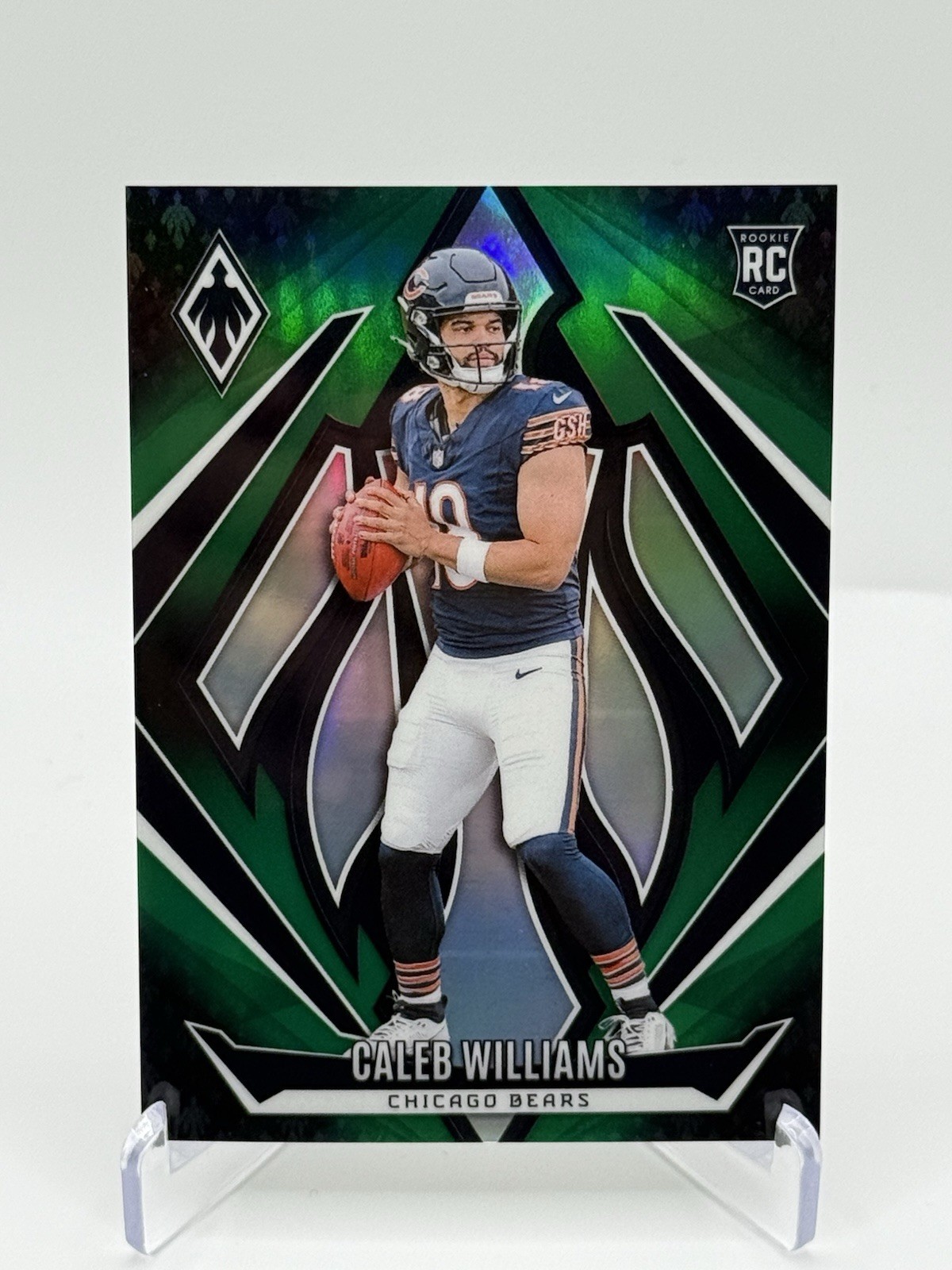 2024 Panini Phoenix - Rookies Caleb Williams #151 Green Fade /199 (RC)