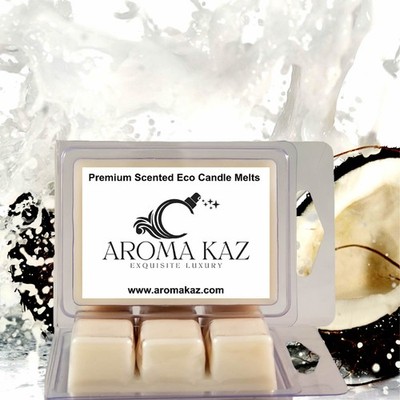 Coconut Cream Soy Wax Melt Clam Packs Vegan Cruelty-Free