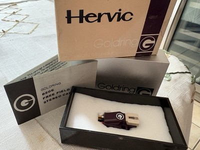 Hervic Goldring G820E Phono Cartridge Original Stylus + Instructions & Box NEW