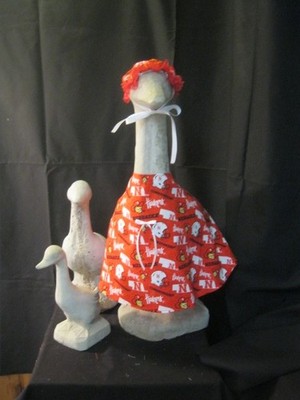 GOOSE CLOTHES /NEBRASKA CORN HUSKERS LARGE GOOSE OUTFIT