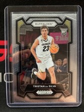 2024 Panini Prizm Draft Picks Collegiate Tristan da Silva #61 RC Buffaloes