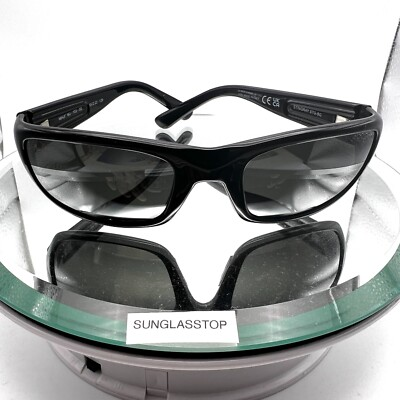 #ad #ad Maui Jim 103 02 Stingray Black Frame Grey Polarized Lenses $189.99