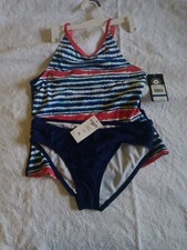 Speedo 2 PC Tankini Swimsuit, Girls S