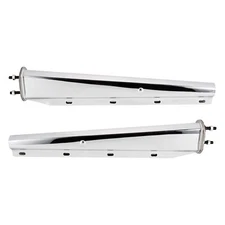 Stainless Steel Straight Spring Loaded Mud Flap Hanger 2-1/2" Bolt,2 pcs, Silver