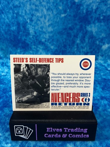 The Avengers Return Series 3 SINGLE Non-Sport Trading card Cornerstone 1995 - Picture 78 of 142