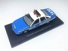 Best of Show BOS 1/43 Scale Resin Chevrolet Caprice Sedan NYPD 1992-Model Car