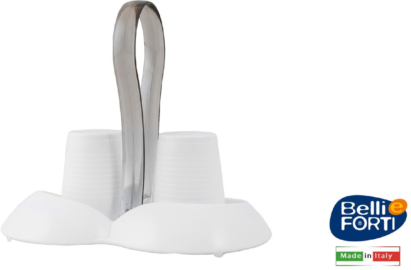 Portabicchieri Gaia Piu' Bianco Belli E Forti L05023