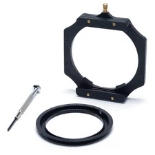 New Century Precision Optics 4" Filter Holder with 77mm Adapter 94-250000 