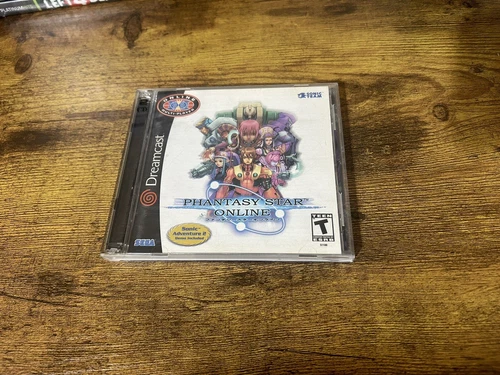 Phantasy Star Online Version 2 (Sega Dreamcast, 2001) CIB | Tested | Authentic!