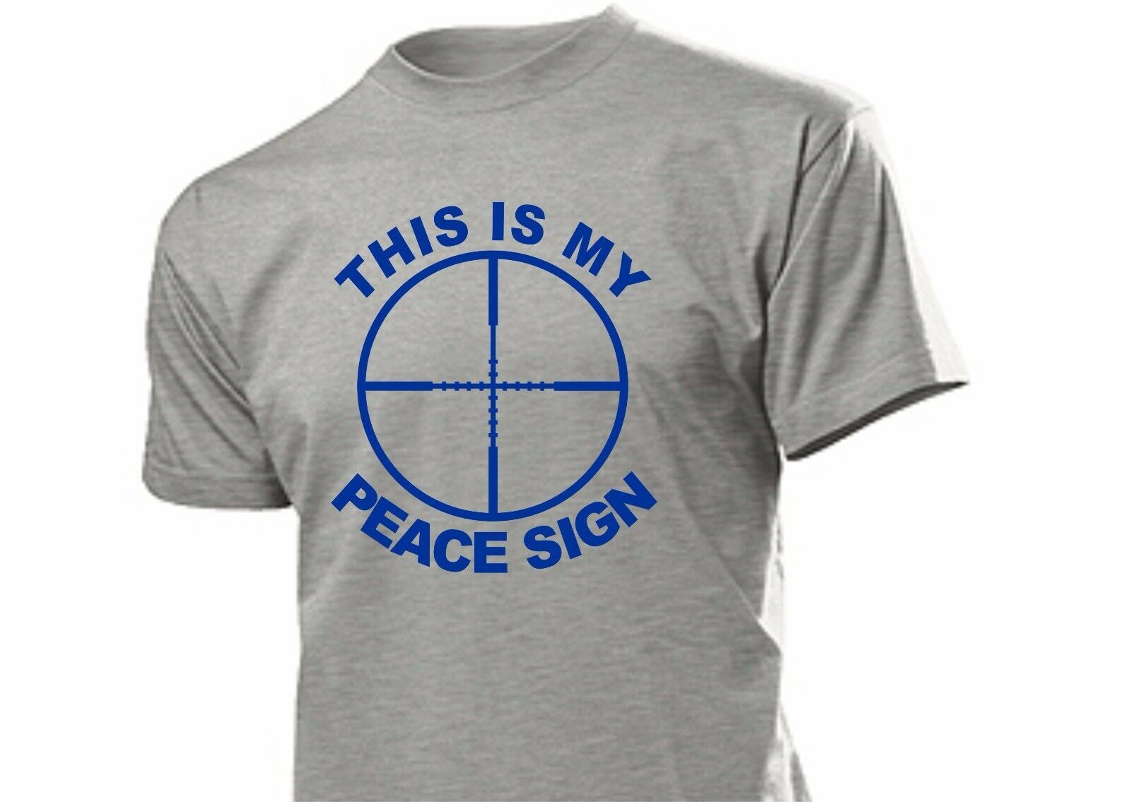 KEEN T shirt cecchino Gunner visiera bersaglio ""This is my Peace Sign"" 2 XX