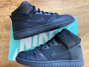 Nike SB Dunk High Pro Bota Mens Size 11 Shoes 923110 001 Black | eBay