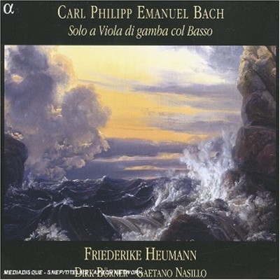 C.P.E. BACH / ABEL / HEUMANN - SOLO A VIOLA DEI GAMBA COL BASSO NEW CD