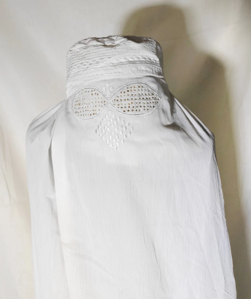 Velo de abaya afgano hiyab islámico caftán musulmán premium afgano para mujer topi burka Foto 2 de 4