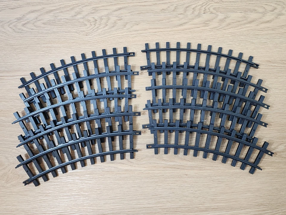 Vintage Walt Disney World 1988 Railroad Track Accessories 10 Total Replacement  - Image 2 of 4