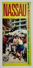 1965-66 Nassau Bahamas Vacation Medallion Tour VTG Jet Airlines Travel Brochure