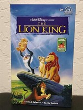 Disney VHS Stuffed Animal Plush Doll Pumbaa The Lion King