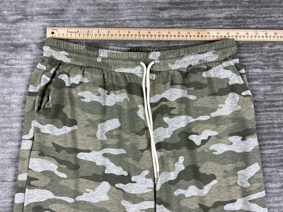 Pantalones CATO Mujer 18/20W Verde Camuflaje Camuflaje Bolsillos Salón Pijama PJ Foto 4 de 4
