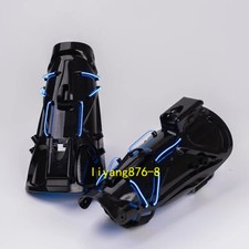 Punk LED Light Black Mechanical Hand Armor Cosplay Wrist Armor Guard Props Gift
