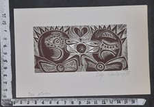 WUNDERKAMMER C EXLIBRIS 384 " UCCELLINI " - * OLGA CECHOVA * - X SIGNED