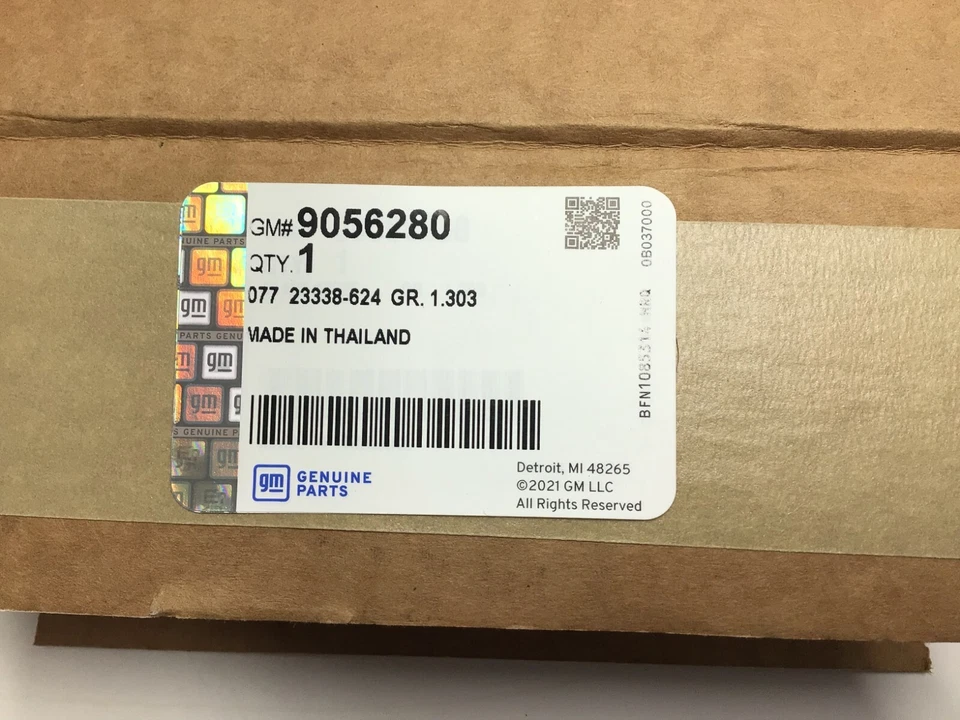 Buick LaCrosse 2014 2015 2016 parrilla delantera emblema negro cromo triple escudo nuevo equipo original Foto 4 de 4