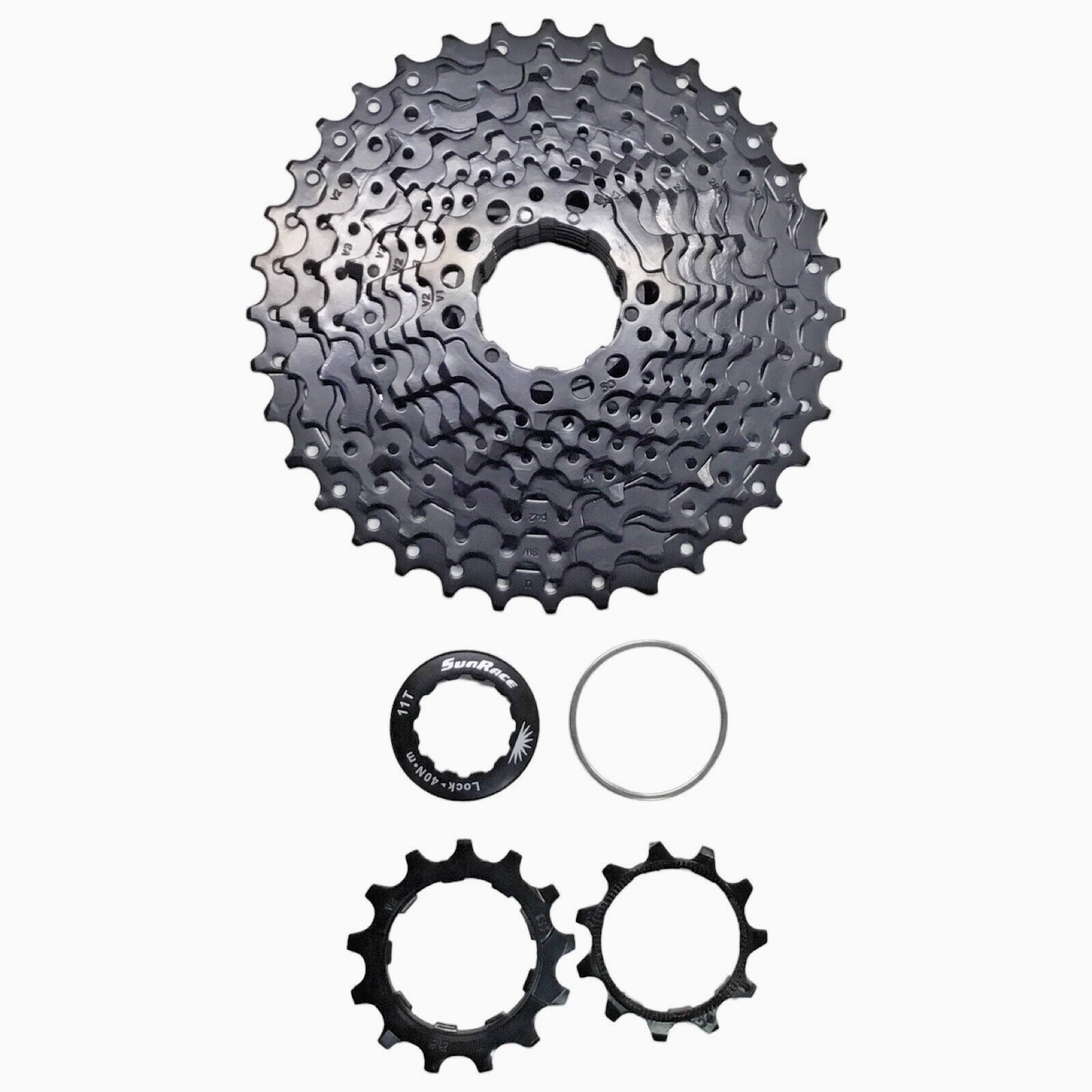 SunRace 10 Speed Cassette 11-36T CSMS1 MTB Black NEW