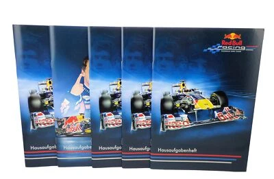 BAIER & SCHNEIDER GMBH & CO. 5 x Brunnen Aufgabenheft Hausaufgabenheft A5 24Blatt 2 Motive sortiert Rennwagen