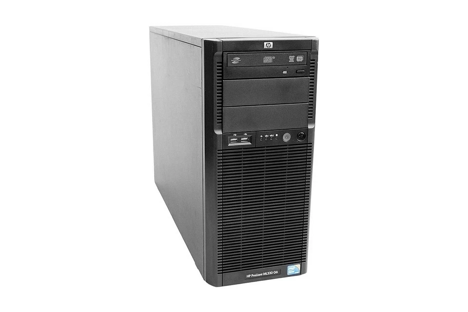 HP ProLiant ML330 G6 1x Xeon CPU E5506 / 12GB / 1xPSU / Smart Array P212