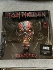 IRON MAIDEN SENJUTSU ALBUM. SILVER AND BLACK TRIPLE MARBLE VINYL LP’s *NEW*