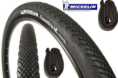 Lot 2 pneus VTT + 2 chambres à air MICHELIN Country Rock 26 x 1.75 vélo MTB  NEUF | eBay