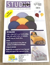 STUDIO DESIGNS BALLOON PATTERNS FOR HEADBOARD,WALL HANGING & TWIN BED MP8