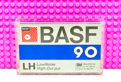 BASF   LH  90   TYPE I  1978 JAPAN  BLANK CASSETTE TAPE (1)  (USED)