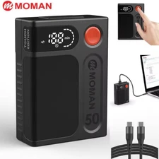 MOMAN Power Touch 50Wh/99Wh V-Mount V-Locking Battery PD Fast Charging USB-C/BP 