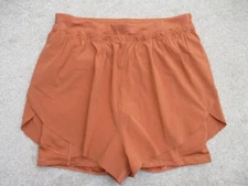 Athleta Mile Marker 2-in-1 Running Short Copper Orange - Size Small