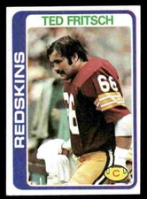1978 Topps Ted Fritsch Jr. #357 - Washington Redskins - NM+