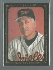 2008 UD Masterpieces Framed Black #101 Cal Ripken Jr. (ref 89452)