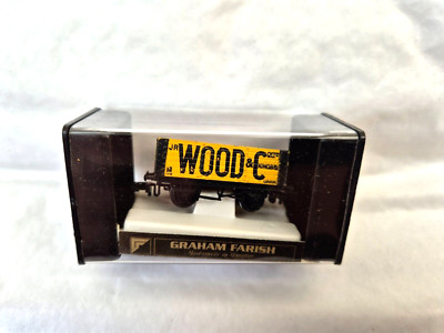 Graham Farish Railways 2116 n Spur 7 Plank Waggon' Jr Holz & Co. '