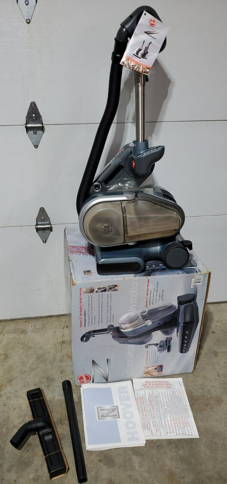 Hoover Z700 Bagless Upright Vacuum U9145 900 Windtunnel 2 eBay
