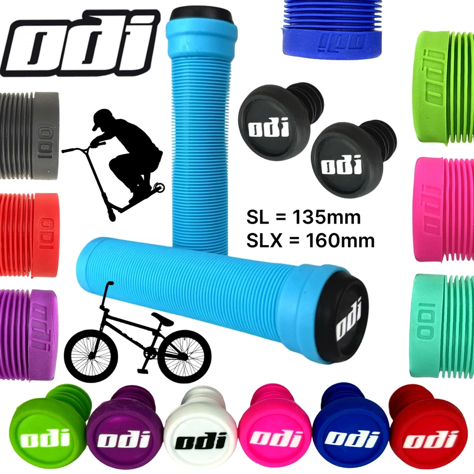 ODI Griffe Longneck SL SLX Soft Hand Grips Stunt-Scooter BMX Dirt Fixie Barends