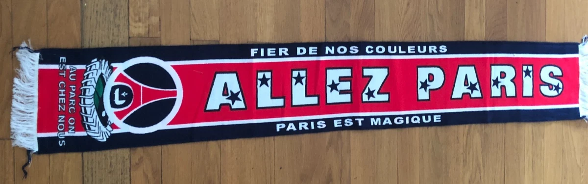 Echarpe De Stade Ancienne Écharpe Vintage PSG Paris Saint-Germain - Années 80, Supporteur Football Ligue 1 Accessoire Collector Echarpe De Stade Ancienne Écharpe Vintage PSG Paris Saint-Germain - Années 80, Supporteur Football Ligue 1 Accessoire Collector