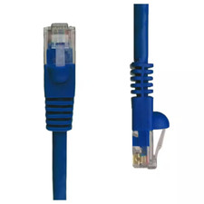 5 Ft. Cat5E Snagless Unshielded UTP Network Patch Cable, Blue