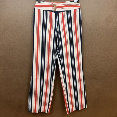 VTG 70s Levi's for Gals Sta-Prest Striped Trouser… - image 1