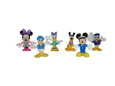 Disney Mickey Mouse Clubhouse 7 Figures - Mickey, Minnie