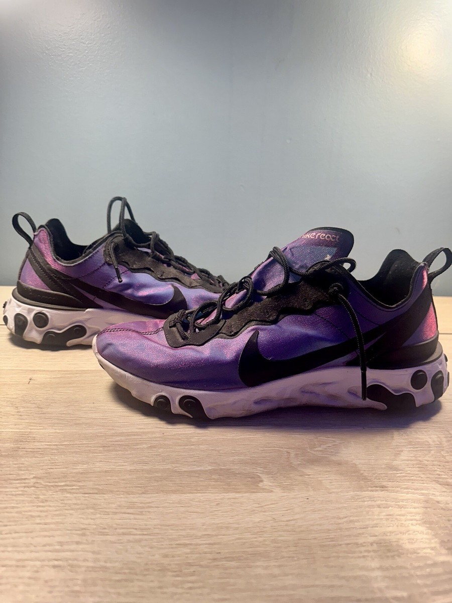 Purple Nike React Sunset Size 11 Nike React Element 55 Premium Sunset