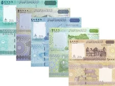 Somalia Set 5 UNC 1000 2000 10000 20000 50000 Shillin 2010 2023 P 38 39 41 42 43