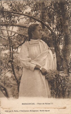 Madagascar - Native Woman - ''Peach Blossom''
