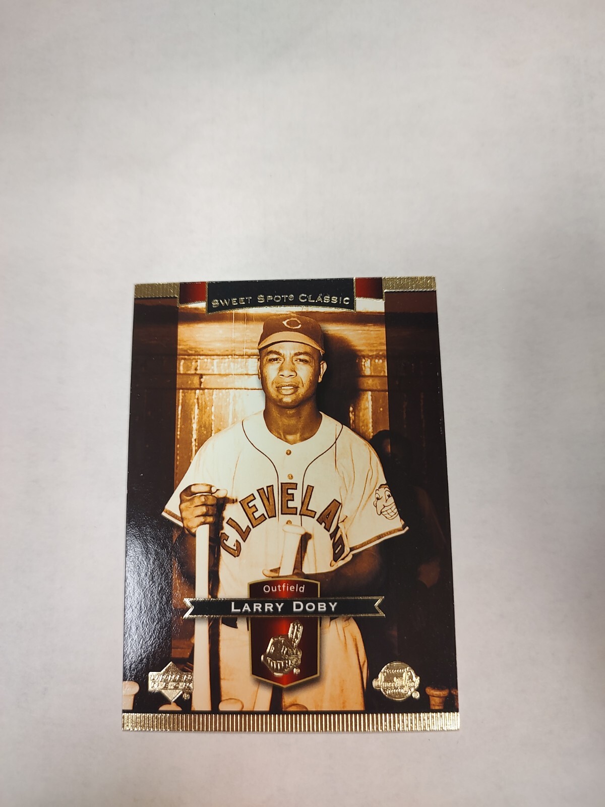 2003 Upper Deck Sweet Spot Classic Larry Doby #55 HOF (PWE)