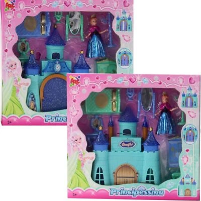 Castello delle Principesse Magico Giocattoli per Bambine con Bambole e Accessori