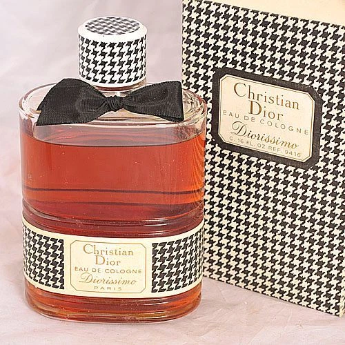 Vintage Christian Dior Diorissimo 16 oz eau de cologne Bottle 50% Full