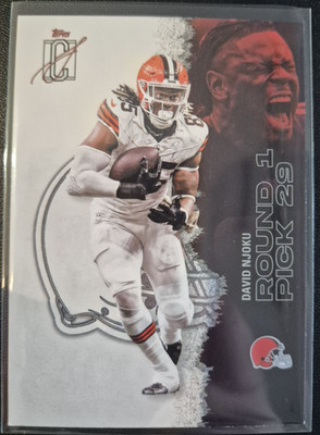 David Njoku   Cleveland Browns - 2025 Topps Signature Class NFL Card #71